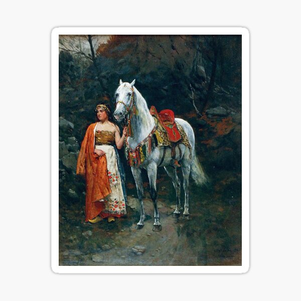 Item preview, Boudica and her white Horse designed and sold by Vintage Designs +.