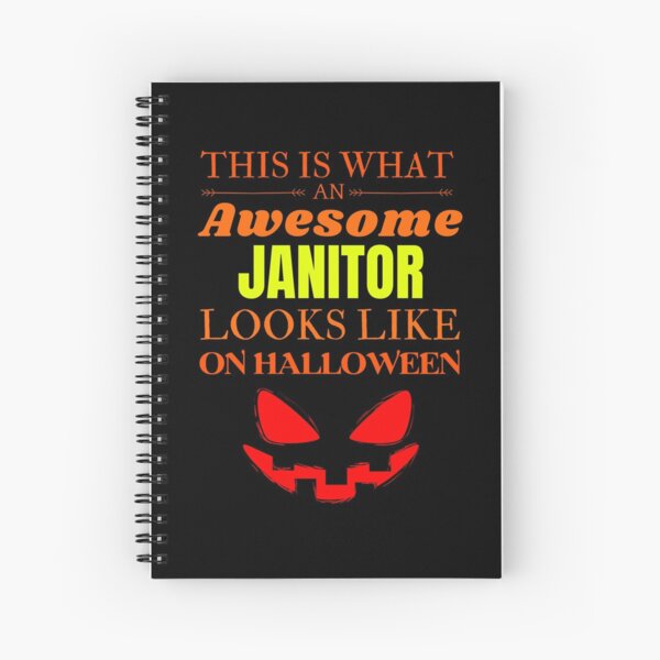 Janitor Spiral Notebook