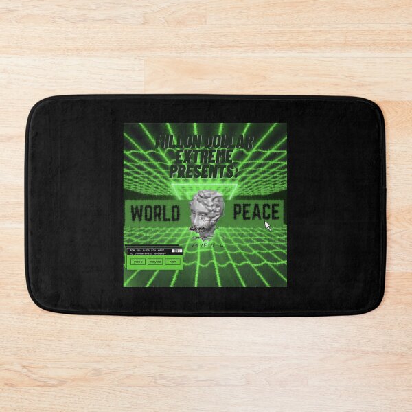 Item preview, WRLDPEACE-MDE, green neon design  designed and sold by suwii.