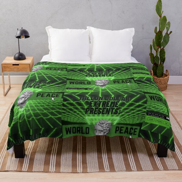 Item preview, WRLDPEACE-MDE, green neon design  designed and sold by suwii.