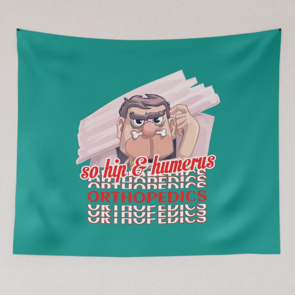 Item preview, Orthopedics. i love orthopedics, hip and humerus designed and sold by doctors-apparel.