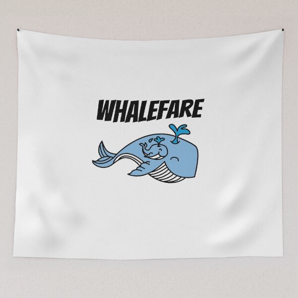 Item preview, Whalefare Funny Saying Pun of Welfare designed and sold by Housestore.
