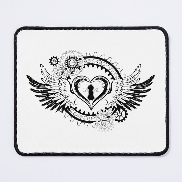 Item preview, Steampunk Winged Mechanical Heart designed and sold by Blackmoon9.
