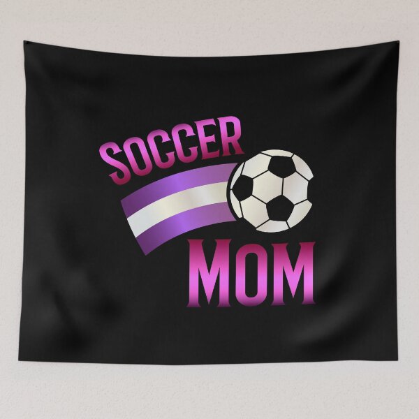Item preview, Soccer Mom Graphics Art Coach Gift Baby Sports Wall Decal Soccer Girl designed and sold by Hanna Kovalchuk.