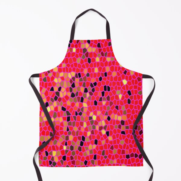 Item preview, Stain glass style design in huge reddish-pink colour. designed and sold by Trianglegreen.