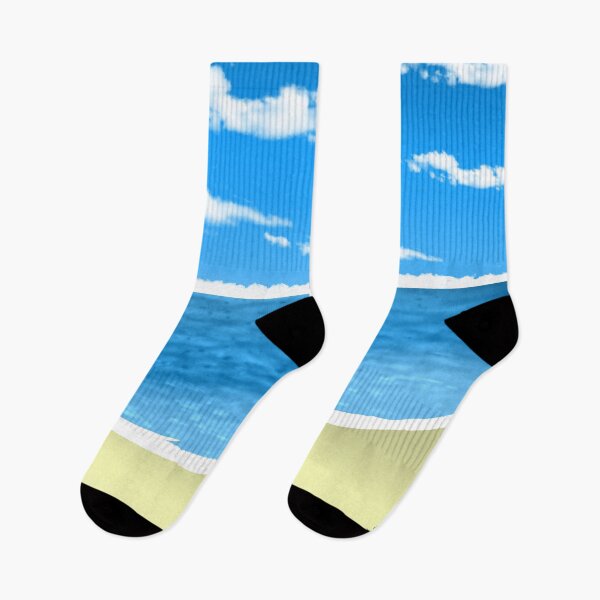 Item preview, Paisaje de playa nublado por la mañana designed and sold by LunaAngelRose.