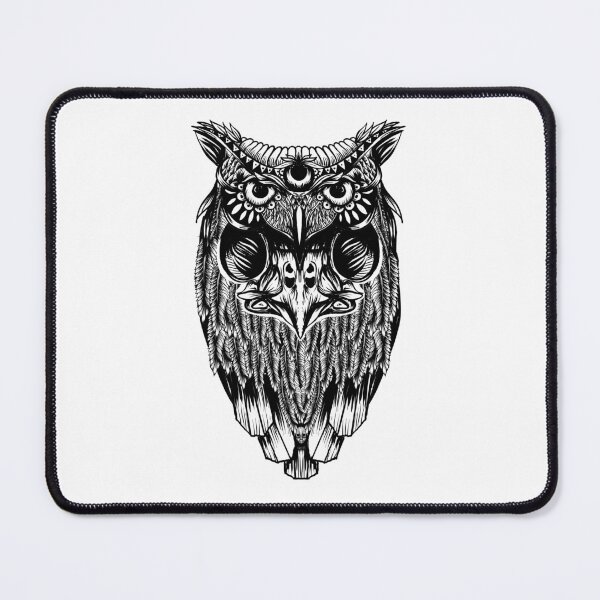 Item preview, Owl white bkg designed and sold by fakeface.