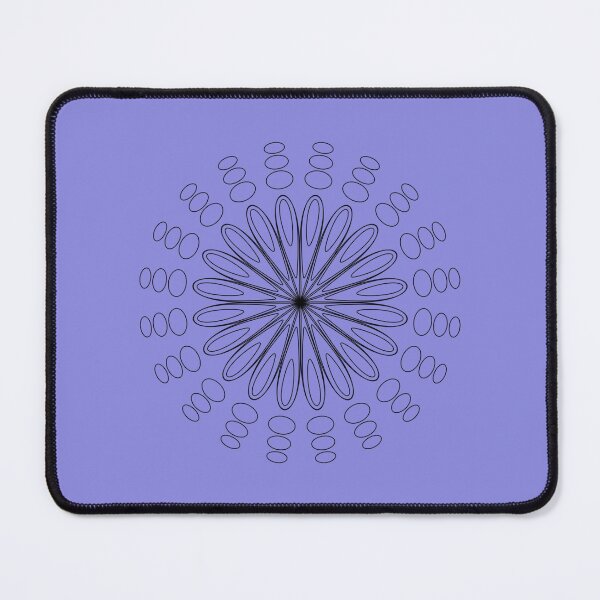Item preview, Circles and Oval Mandala Inspired Pattern designed and sold by Alooatta.