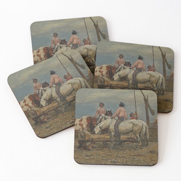 Item preview, Horses at rest designed and sold by Vintage Designs +.