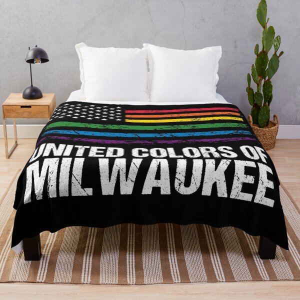 Item preview, Milwaukee LGBT USA Flag Pride From Milwaukee designed and sold by Urosek.