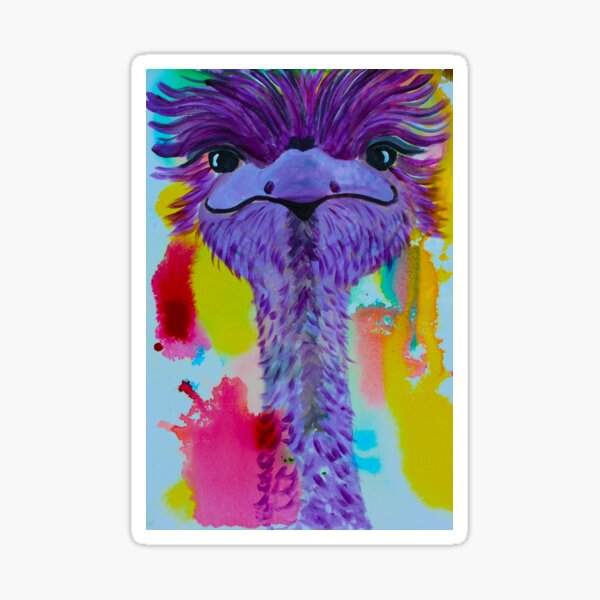 So what if I am purple Sticker