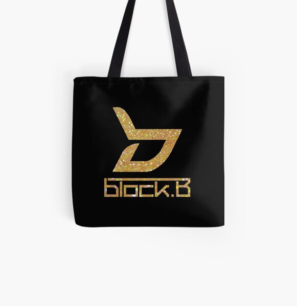 Block B Logo Tote Bag By allcourt Redbubble