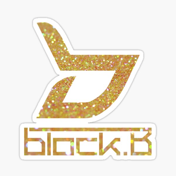 Block B Logo Stickers for Sale | Redbubble