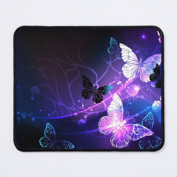 Item preview, Violet Background with Night Butterflies designed and sold by Blackmoon9.