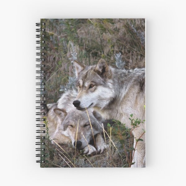 Item preview, Two Beautiful Wolves  designed and sold by roadsidestills.