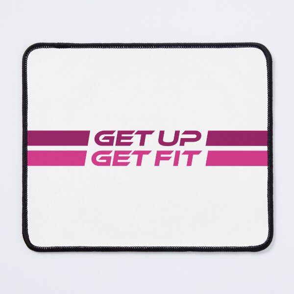 Item preview, GET UP GET FIT (Pink) designed and sold by STUDIO-72.