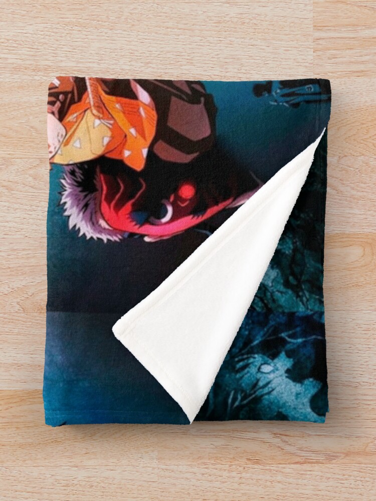 Alternate view of Kimetsu No Yaiba Throw Blanket