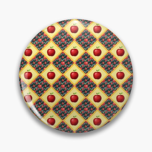 Item preview, Cool, Funky, Psychedelic - Red Apple Pattern designed and sold by CRECK.