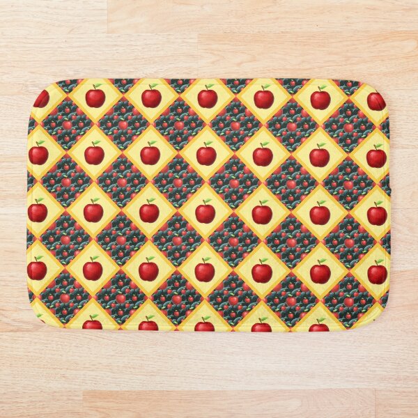 Item preview, Genial, Funky, Psicodélico - Patrón de manzana roja designed and sold by CRECK.