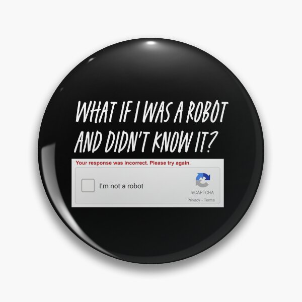 Artikelvorschau, Was wäre, wenn ich ein Roboter wäre und es nicht wüsste? Lustiges Loki-Zitat entworfen und verkauft von Viral-Style.