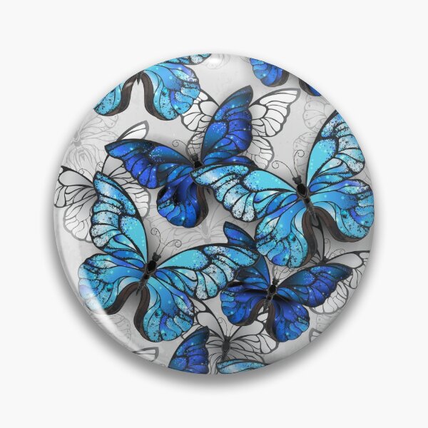 Item preview, Composition of White and Blue Butterflies designed and sold by Blackmoon9.