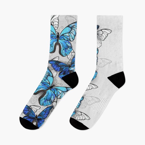 Item preview, Composition of White and Blue Butterflies designed and sold by Blackmoon9.