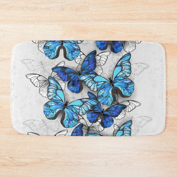 Item preview, Composition of White and Blue Butterflies designed and sold by Blackmoon9.