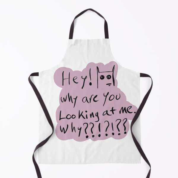Item preview, Why are you looking at me?! designed and sold by PapaTheCat.
