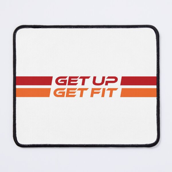 Item preview, GET UP GET FIT (Red) designed and sold by STUDIO-72.