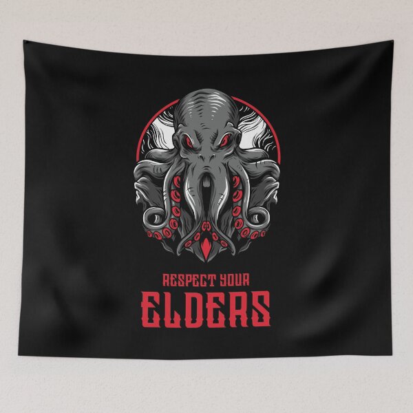 Item preview, Respect Your Elders | Cthulhu  | Gangster Cthulhu designed and sold by LostTraveller.