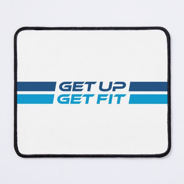 Item preview, GET UP GET FIT (Blue) designed and sold by STUDIO-72.