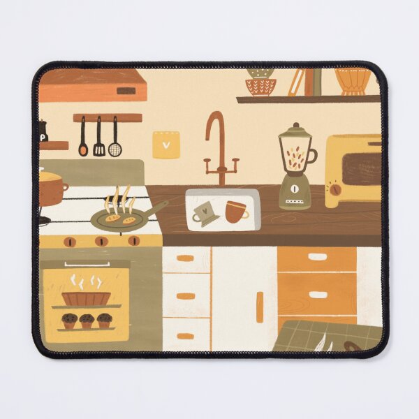 Item preview, Kitchen Aesthetic Room Interior designed and sold by mikhaleeevich.