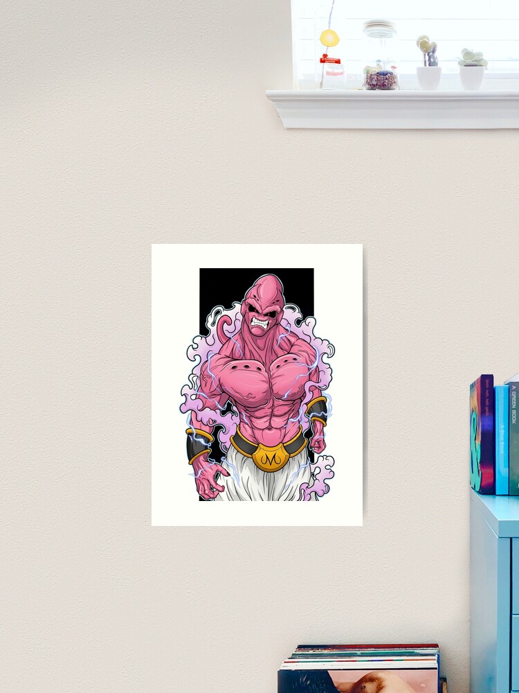 Dragon Ball Z Majin Buu, an art print by Kun Funny - INPRNT