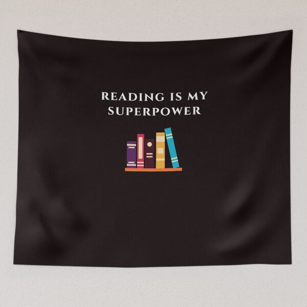 Item preview, reading is my superpower designed and sold by thestilishera.