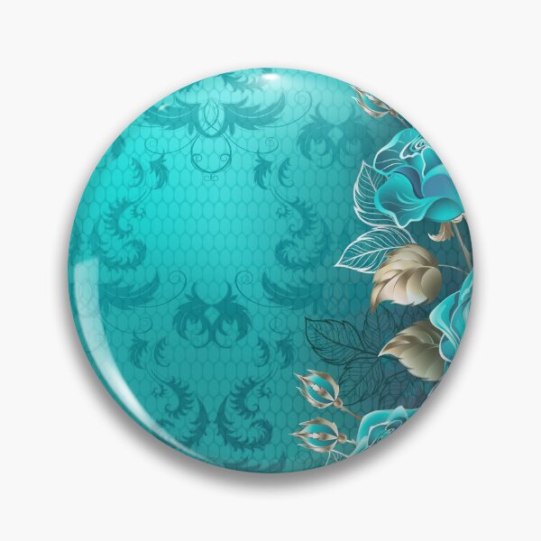 Item preview, Composition with Turquoise Roses designed and sold by Blackmoon9.
