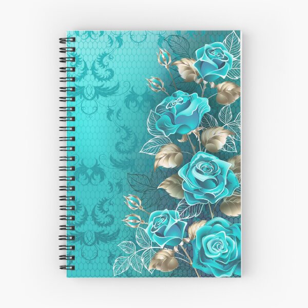 Item preview, Composition with Turquoise Roses designed and sold by Blackmoon9.