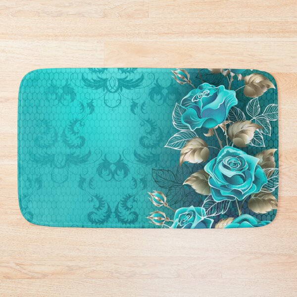 Item preview, Composition with Turquoise Roses designed and sold by Blackmoon9.