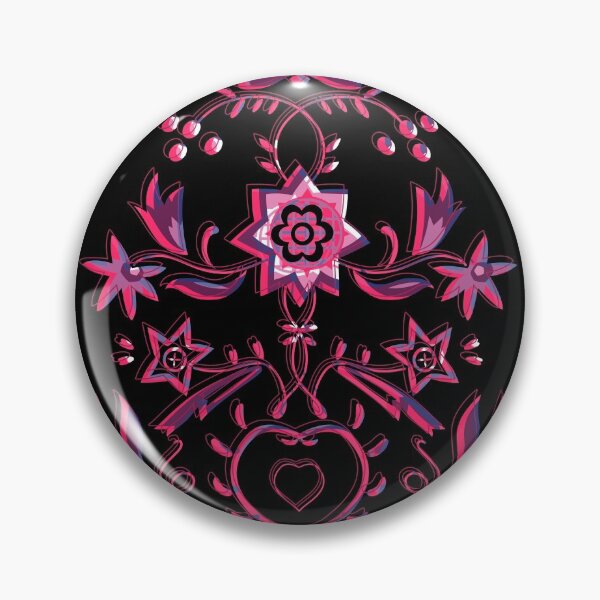 Artikelvorschau, Und ein weiteres Muster, inspiriert von einem traditionellen schwedischen Blumenmotiv. entworfen und verkauft von Studio Mattie.