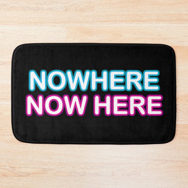Item preview, Nowhere - Now Here | Typography designed and sold by rsty11.