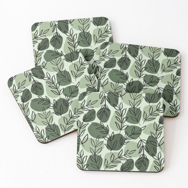 Item preview, Leaves and Pebbles | Green designed and sold by RebeccaFlaherty.