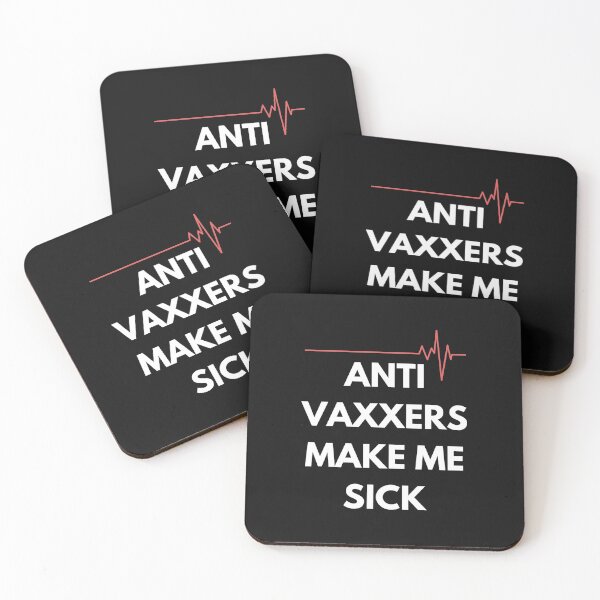 Item preview, anti vaxxers make me sick designed and sold by Giovanni's  Brown Quotes.