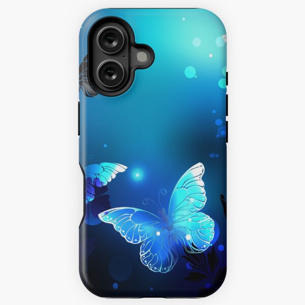 Vista previa del artículo con la obra « mariposas brillantes en azul», diseñado y vendido por Blackmoon9.