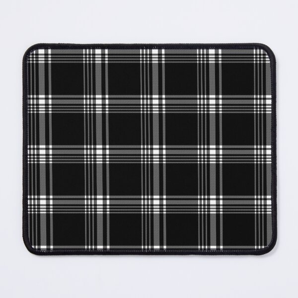 Item preview, Black And White Plaid Stripes, All Over Pattern designed and sold by D-Spot Shop.