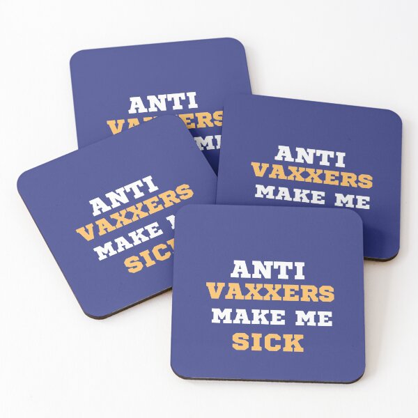 Item preview,  anti vaxxers make me sick designed and sold by Giovanni's  Brown Quotes.