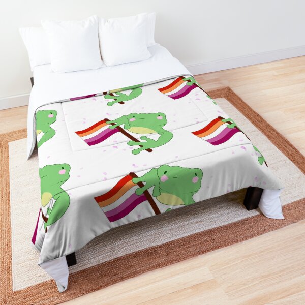 Lesbian Frog Comforter
