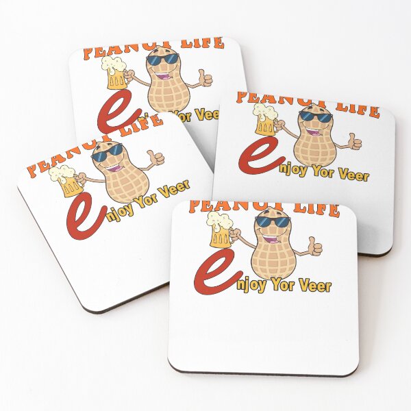 Item preview, Peanut Life Enjoy Your Beer Funny Nut Beer Celebration designed and sold by uta917.