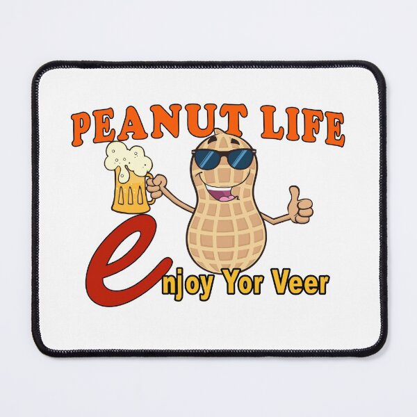 Item preview, Peanut Life Enjoy Your Beer Funny Nut Beer Celebration designed and sold by uta917.