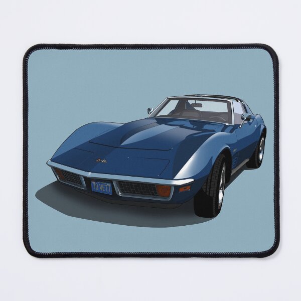 Item preview, 1970 Corvette Stingray in Bridgehampton Blue designed and sold by candc-retro.