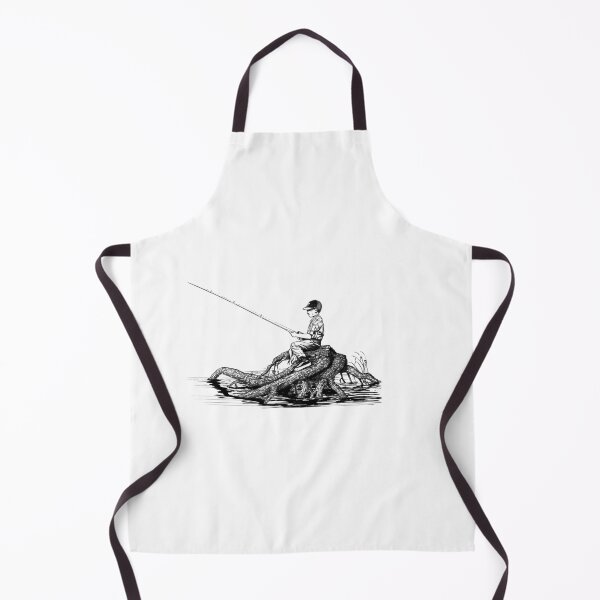 Item preview, happy boy fishing in fish creek pond designed and sold by nasani.