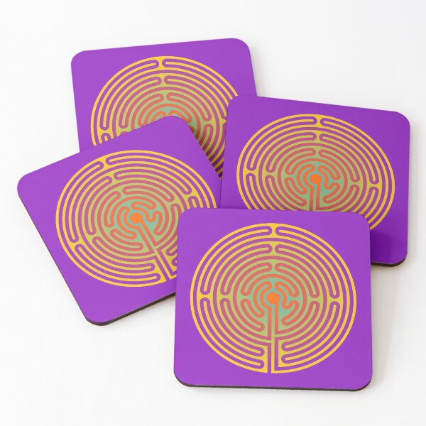 Item preview, Rounded Classic Labyrinth - LA designed and sold by kernowerno.